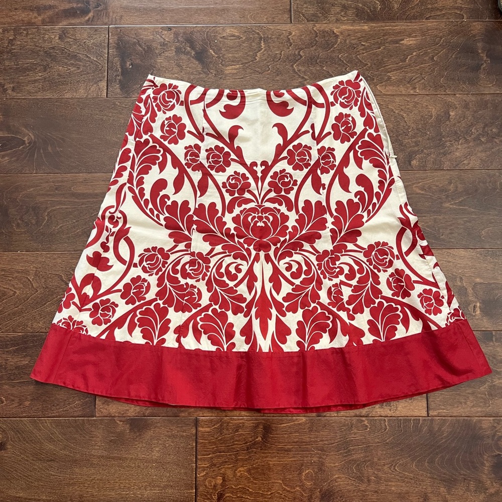 Ann Taylor Silk A Line Skirt